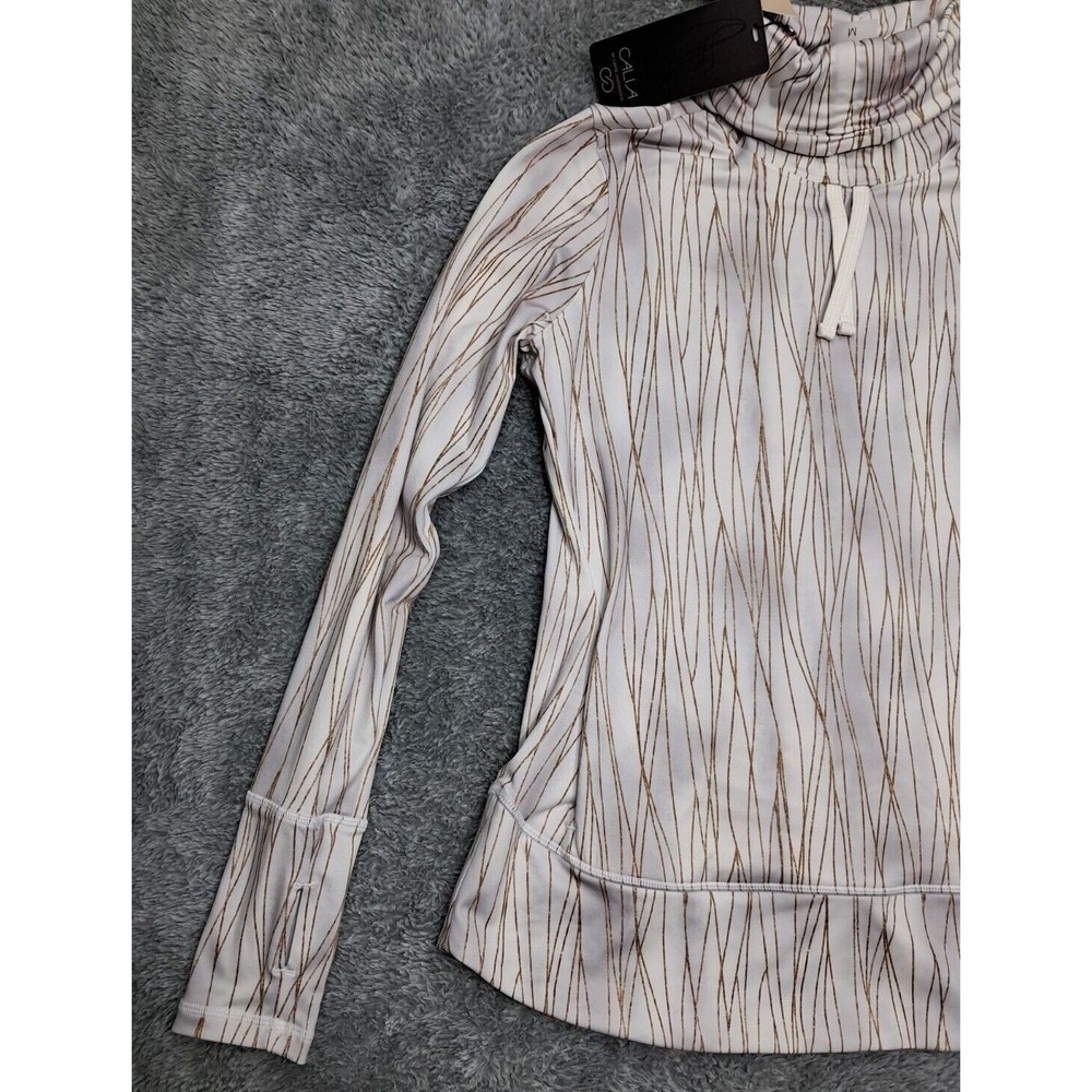 New Calia By Carrie Underwood Pullover Sz Medium Turtleneck Sweatshirt Entwined - Picture 3 of 16